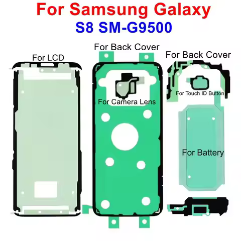 LCD Display Screen Back Battery Cover Camera Lens Waterproof Glue Tape Adhesive Sticker For Samsung 