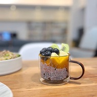 蕨飲雙層玻璃杯2.0-鐵線蕨| 馬克杯 玻璃杯 耐熱玻璃杯 聖誕禮物