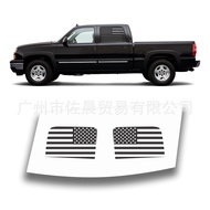 Suitable for Chevrolet Silverado 4 DR PICKUP 2001-2006 PVC Leopard Print American Car Sticker Car Wi
