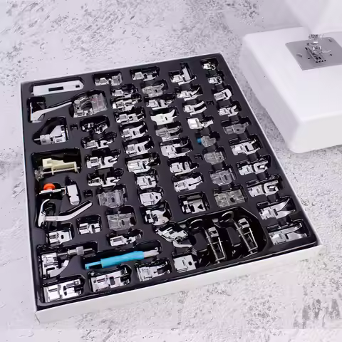 Sewing Machine Presser Foot Kit 32/42/72pcs Household Sewing Machine Accessories For Brother Babyloc