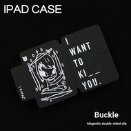 Shell Assassin ipad37 cm Protective Case Apple Air6/7 Magnetic Double-Sided Clip pro37/43 cm Dormant