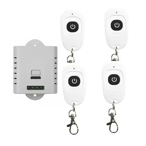 1 ch RF wireless remote control switch 85V 110V 120V 220V Simple operation With manual button 1* rec