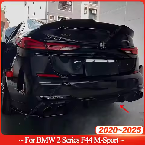 MP Style Rear Bumper Diffuser Splitters Spoiler Lip For BMW 2 Series F44 218i 220i M235i M-Sport 202