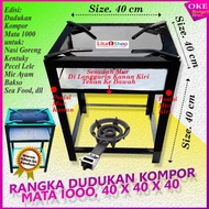 MATA 1000 Eye Stove Frame/Stove Stand 40x40x40 Thick