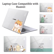 New Laptop Case for Huawei Matebook D14 D15 Protection Shell for MateBook 16s 16 14 15 Case with Key