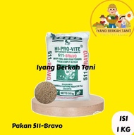 Pakan Ayam PUR Hi-Pro-Vit 511 Bravo Repack [1 Kg]