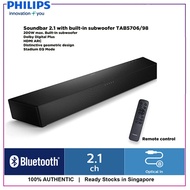 Brand New Philips TAB5706/98 Soundbar 2.1 with Built-In Subwoofer. Local SG Stock and warranty !!