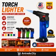 Refillable Windproof Torch Lighter/ Kalis Angin Pemetik Api /大支防风打火机 Windproof Torch Jet Turbo Gas L
