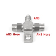 1PC AN3 AN4 Car modified Motorcycle Motor Bike Hydraulic Brake Oil Hose Line Banjo Fitting Stainless