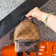 LV mini小書包焦糖色 外置拉鍊