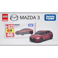 Takara Tomy Tomica 1:66 MAZDA3 46 Metal Diecast Vehicle Model Car Red