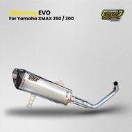 99 racing yamaha xmax 250 300 full system exhaust