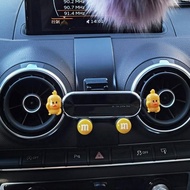 ✜♣Suitable for audi Audi A3/Q2L car phone holder car navigation modification base accessories special cartoon