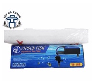 [Hoàn Tiền 10%] Máy Bơm Máng Lọc Nước Hồ Cá VS-188 Và Bông Lọc - Bộ Bơm Lọc Nước Bể Cá Vipsun
