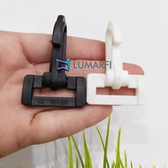 / Hook / Hook bag Hook 2.5 cm White Black Hook/ slingTALI sling bag strap hook