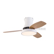 HAISHI13 Fan With Light Bedroom Inverter With LED Ceiling Fan Light Simple DC Power Saving Ceiling Fan Lights