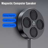 Magnetic Wired Speaker USB Sound Card Audio Computer Desktop Speaker Bluetooth Subwoofer Speakers fo
