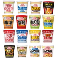 #Japanese Snacks #[ Ready Stock] Nissin Seafood Cup Noodles Soy Sauce Instant Noodles Curry Instant 