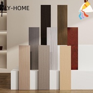 LY Skirting Line, Wood Grain Living Room Floor Tile Sticker, Waterproof Windowsill Self Adhesive Waist Line
