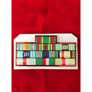 Ribbon tni pdhJasa 8 years, 16 years, 24 years, 32 years, narariya, satria yuda, bakti buana, darman