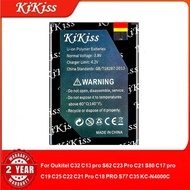 Battery For Oukitel C32 C13 pro S62 C23 Pro C21 S80 C17 pro C19 C25 C22 C21 Pro C18 PRO S77 C35 KC-N