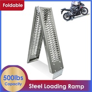 Motorcycle Folding Ladder Bike Ramp Bike Transportation (READY STOCK)