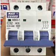 READY STOCK MAXGUARD MCB 32A