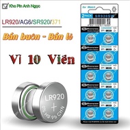 AG6 / LR920 / SR920SW / 371A / 371 / L921F Battery - Pack of 10