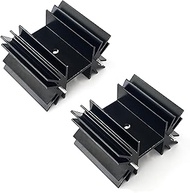 Awxlumv TO-220 TO-3P Heatsink Aluminum 35x42x25.4mm/1.38x1.65x1 Inch for MOS Tube, Triode Heat Dissi