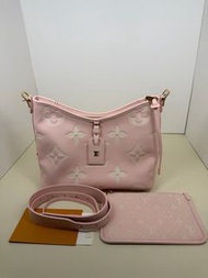 LV 路易威登 芯片款 全新粉色Carryall PM 小號 有單29cm