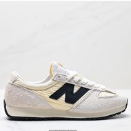 New Balance  471 Series Fabric Cow Cut Layer Leather Retro Fashion Anti-slip Wear-resistant Low-cut 