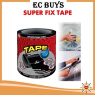 ECBUYS Tape 4"x5' Patch Bond Super Strong Rubberized Waterproof Seal Repair Super Fix Tape Flex Tape Sealing Leak Tape