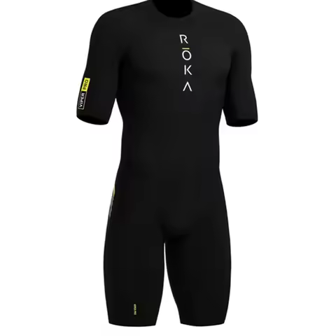 Roka Men Short Sleeve Triathlon Suit Cycling Jersey Jumpsuit Triathlon Speedsuit Trisuit Ciclismo Ho