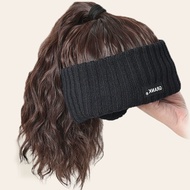 Taiwan Shipping Hair Band Style Wig Wig Hat One Wig Hat Autumn Winter Hair Band Empty Top Hat High P