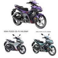 Y16 V2 Y16ZR V2 Y16V2  (DBSB) COVERSET BODY SET COVER SET Y16 ORIGINAL YAMAHA BSM-F0000-00-PL