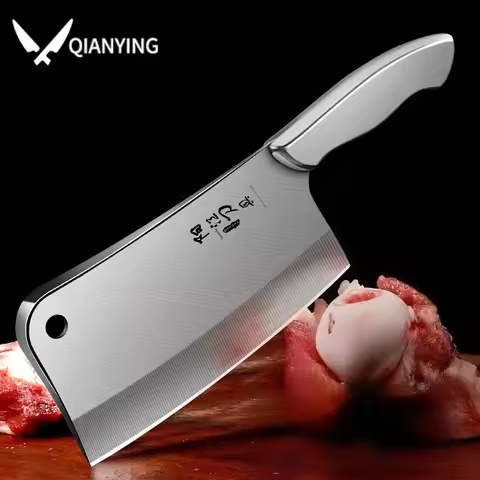 Heavy-duty Bone Cutting knife Stainless steel Bone Cleaver household Meat cleaver kitchen accessorie