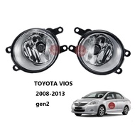 (glass lens) TOYOTA VIOS gen2 2008 2009 2010 2011 2012 2013 fog lamp fog light front bumper lamp