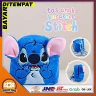 JM Cute Character Stitch Children's Backpack Soft Comfortable Material Children's Bag 2-5 Years T331