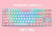 Nubwo Gaming Keyboard X21 TKLคีย์บอร์ดเกมมิ่ง
