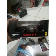 Hot Wheels ELITE FERRARI 599XX BLACK