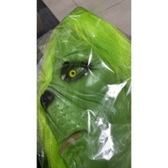 the grinch mask, latex christmas mask