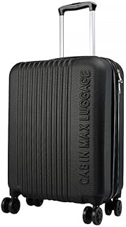 55 x 40 x 20 cm Velocity Travel Suitcase, Expandable (55 x 40 x 25 cm) Hand Luggage, Suitable for Ry