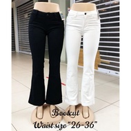 ✳️READY STOCK ✳️ SELUAR JEANS BOOTCUT HITAM / PUTIH