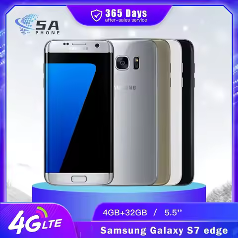 Original Samsung Galaxy S7 Edge G935F G935A 4G LTE Mobile Phone Fingerprint 4GB RAM 32G ROM 5.5'' 12