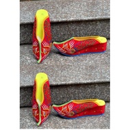 Vietnamese Red Women's Comedy Ancient Costumes Ancient Vietnamese Costumes Giao Thuy Ancient Costume