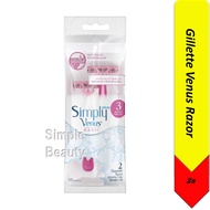 Gillette Venus Simply Venus 3 ,2s