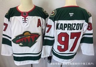 American 2026 Authentic NEW Putian NHL Hockey Jersey Wilderness Team 43 Kaprizov Embroidered Hockey 