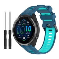 Replacement Band for Garmin Forerunner 965 Watch, Soft Silicone Strap for Garmin Forerunner 965 Runn