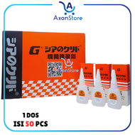 Grosir Lem G Korea W-20 Serbaguna Super Glue Epotec Cair Instan Alteco