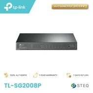 STEQ TP LINK TL-SG2008P JetStream 8-Port Gigabit Smart Switch with 4-Port PoE+